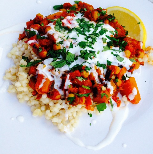 Moroccan Vegetable Tagine with Pearled Cous&nbsp;Cous